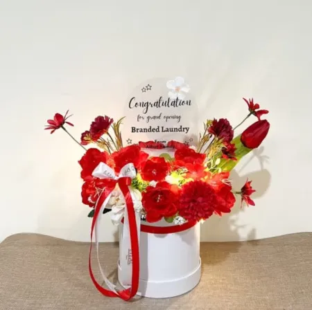 Bloom Box Akrilik Ucapan Grand Opening Bojongloa Kidul